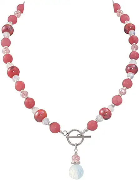 coral bead necklace